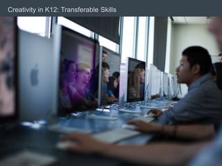 © 2013 Adobe Systems Incorporated. All Rights Reserved. Adobe Confidential.
Creativity in K12: Transferable Skills
12
 