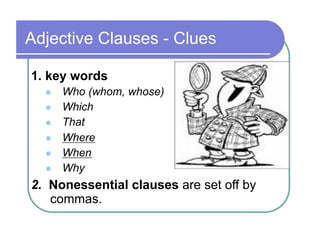 Set Off Clause Example Phrases And Clauses, the types of phrases, types of clause | PDF
