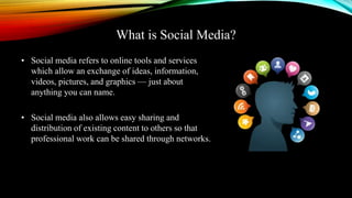 Role Of Social Media In Our Personal Life | PPTX