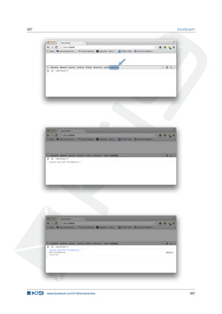 307 JAVASCRIPT
www.facebook.com/k19treinamentos 307
 