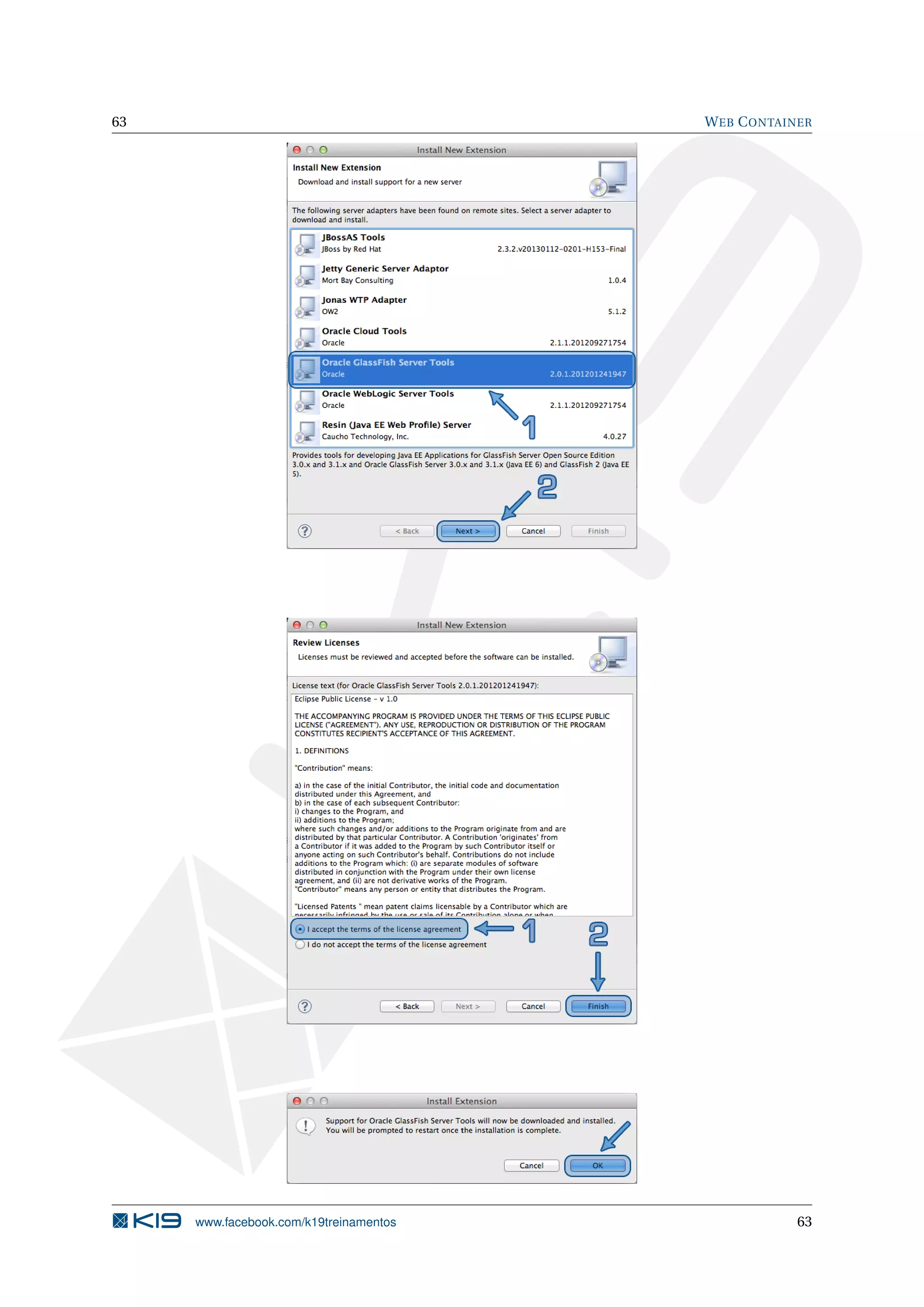 63                                      W EB C ONTAINER




     www.facebook.com/k19treinamentos               63
 