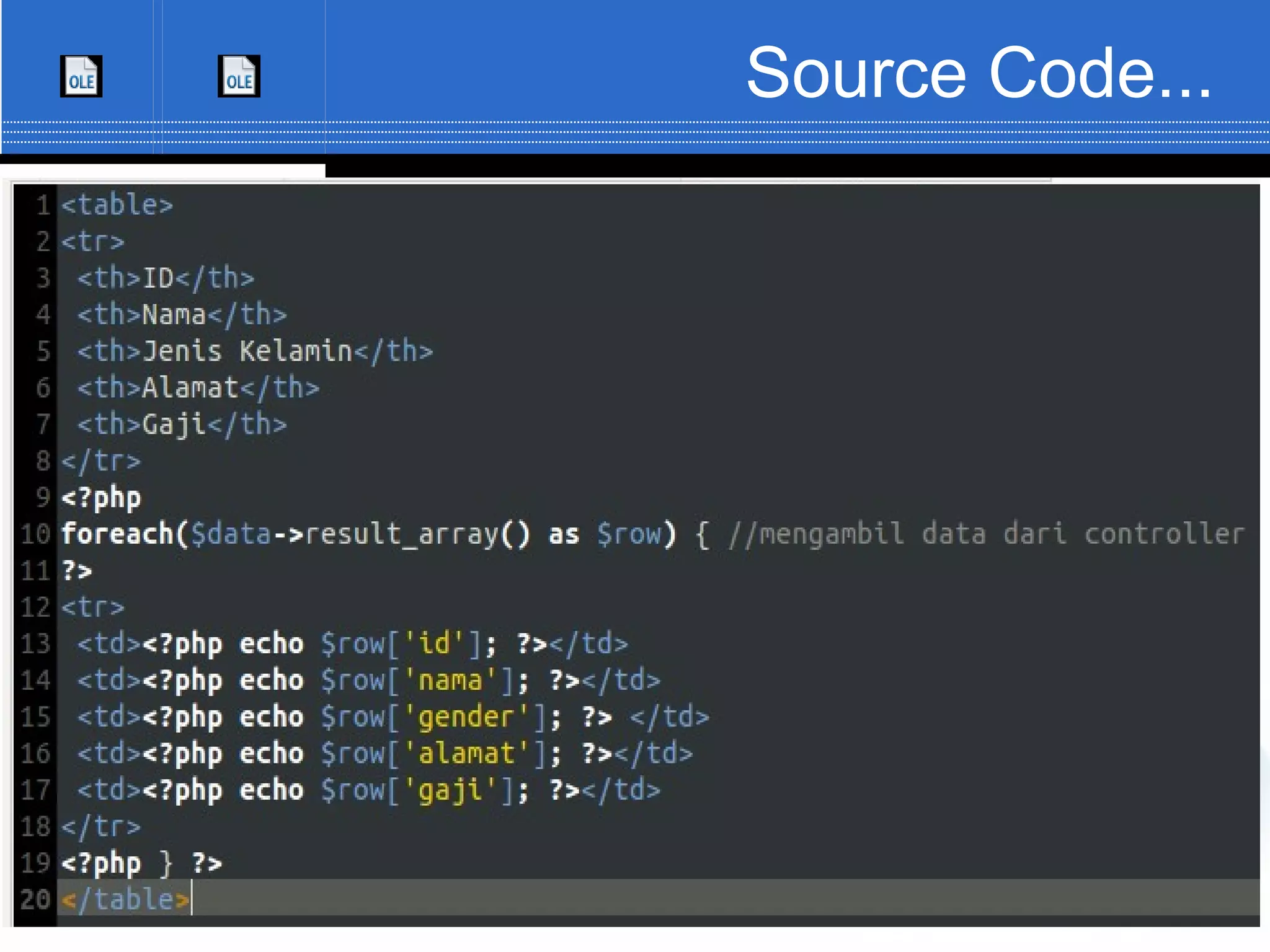 Source Code... 