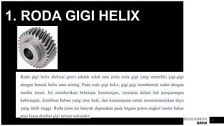 Putaran Roda Helix Kelompok 1 Roda Gigi Elemen Mesin 2.pptx