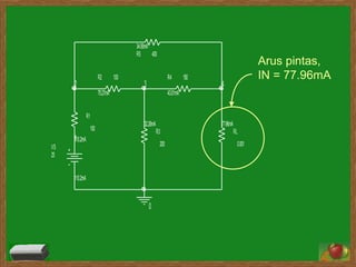 Arus pintas, IN = 77.96mA 
