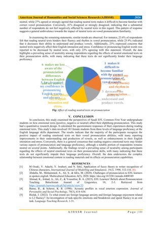 Emotional Stimuli and Diphthongs: Perspectives from Saudi EFL Female ...