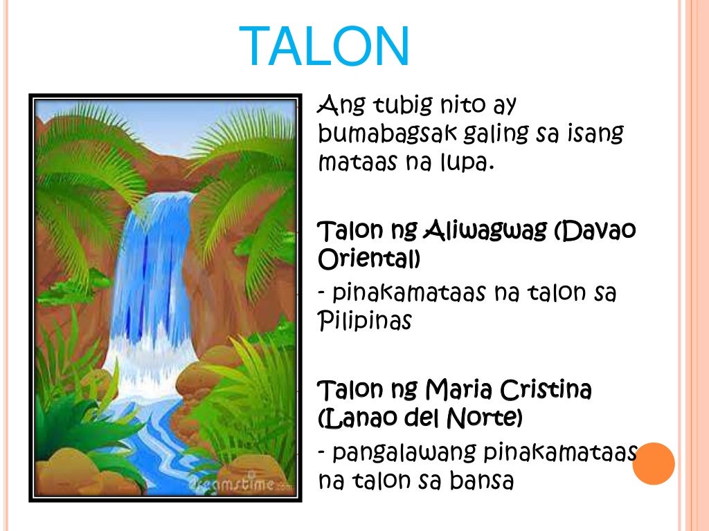 Mga Katangiang Pisikal Ng Pilipinas