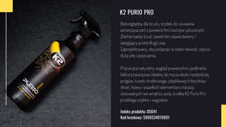 K2 PURIO PRO 1L Autoreiniger Für Cockpit Und