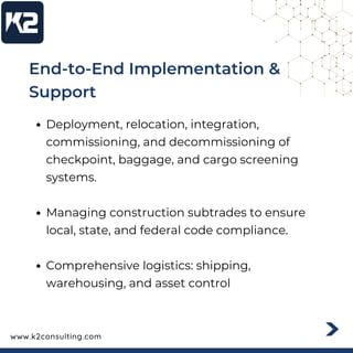 K2 Security K2 Security Screening Group Airport & Passenger Screening Systems | PDF