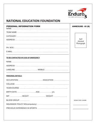 Ken2 Form K2 s form_final | PDF