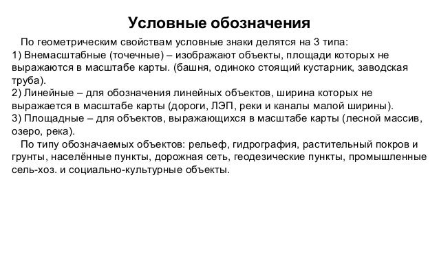 Топографічна Карта Умовні Позначення - webdesigntopiki