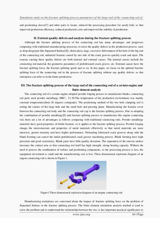 Simulation study on the fracture splitting process parameters of the