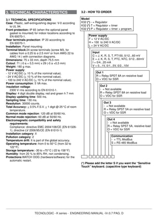 K32 Controller | PDF
