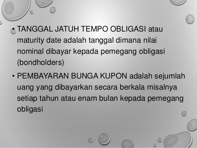Penilaian Obligasi Manajemen Keuangan