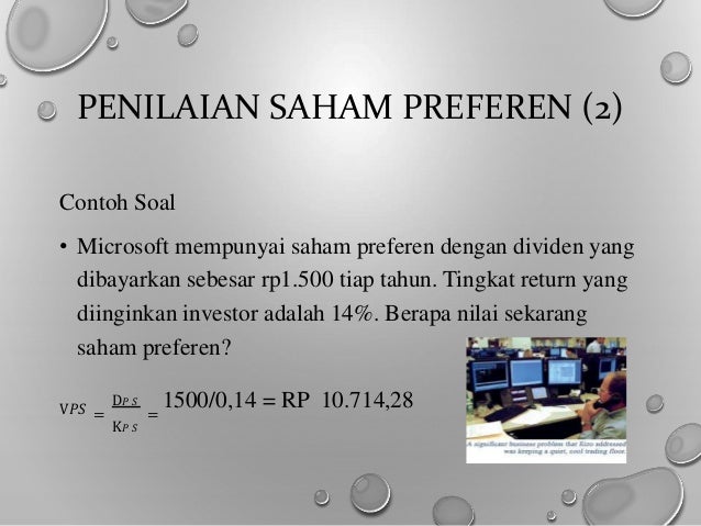 Penilaian Saham