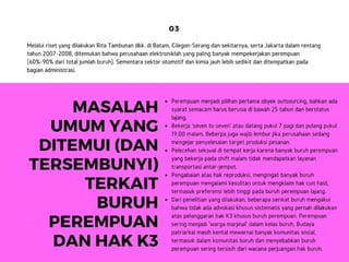 Buruh Perempuan & K3