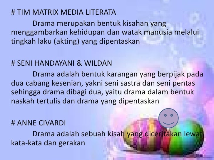 Ppt drama