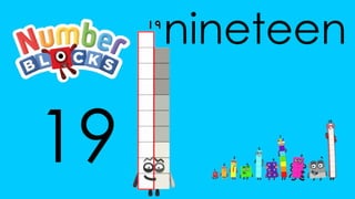 KINDERGARTEN LESSON NUMBERS 1-20 number words.pptx