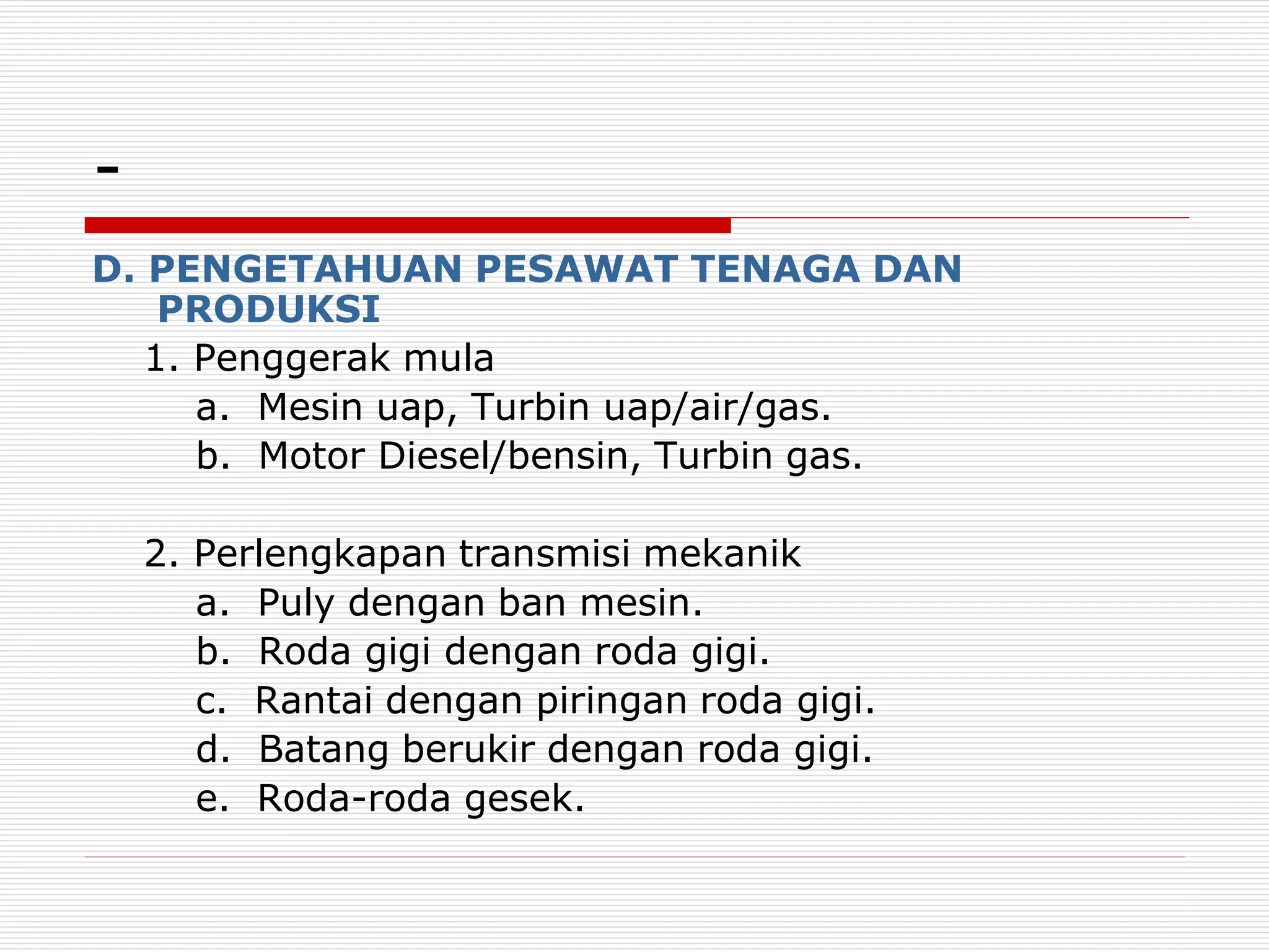 Model Roda Tenaga K3 Pesawat Tenaga dan Produksi | PDF
