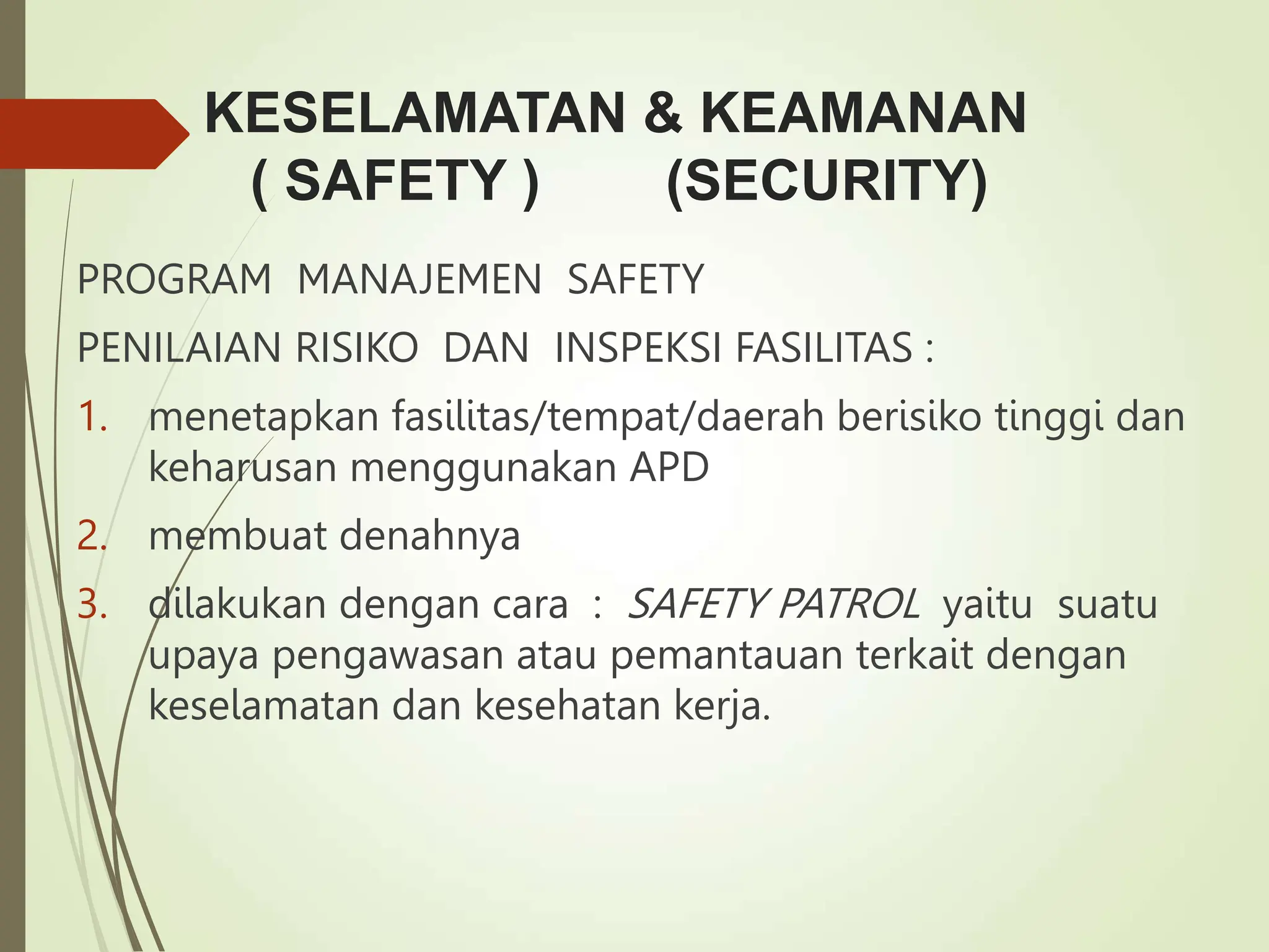 Materi Kesehatan dan Keselamatan Kerja Rumah Sakit.ppt
