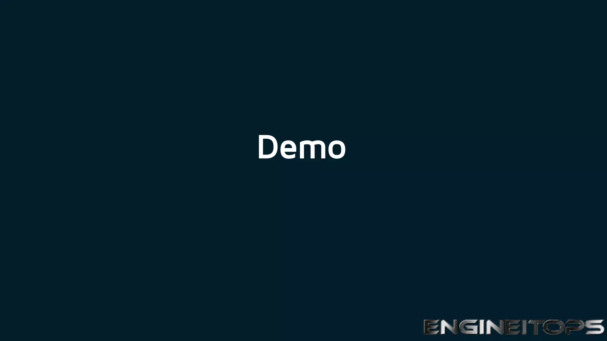 Demo
 