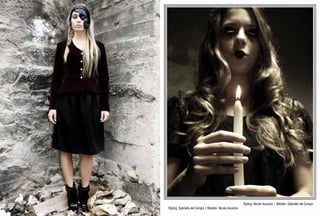 Styling. Nicole Ascenzo | Modelo. Gabriella del Campo
Styling. Gabriella del Campo | Modelo. Nicole Ascenzo
 