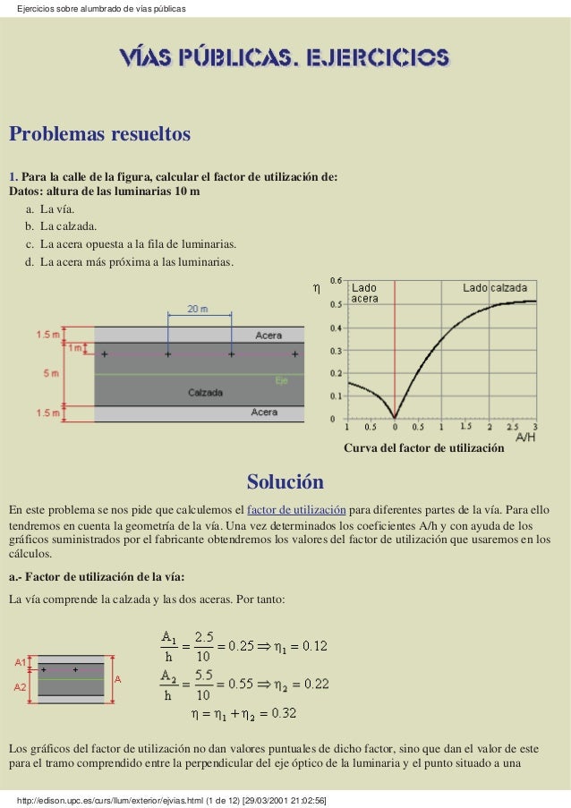 08. cálculo de iluminación exterior