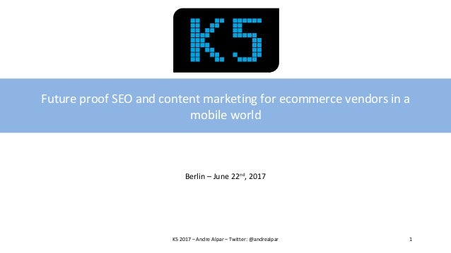 E Commerce Mobile Seo And Content Marketing