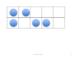 K: 10 Frames Set C 15
 