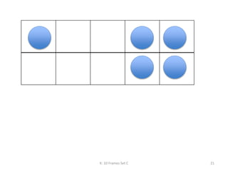 K: 10 Frames Set C 21
 