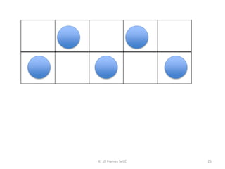 K: 10 Frames Set C 25
 