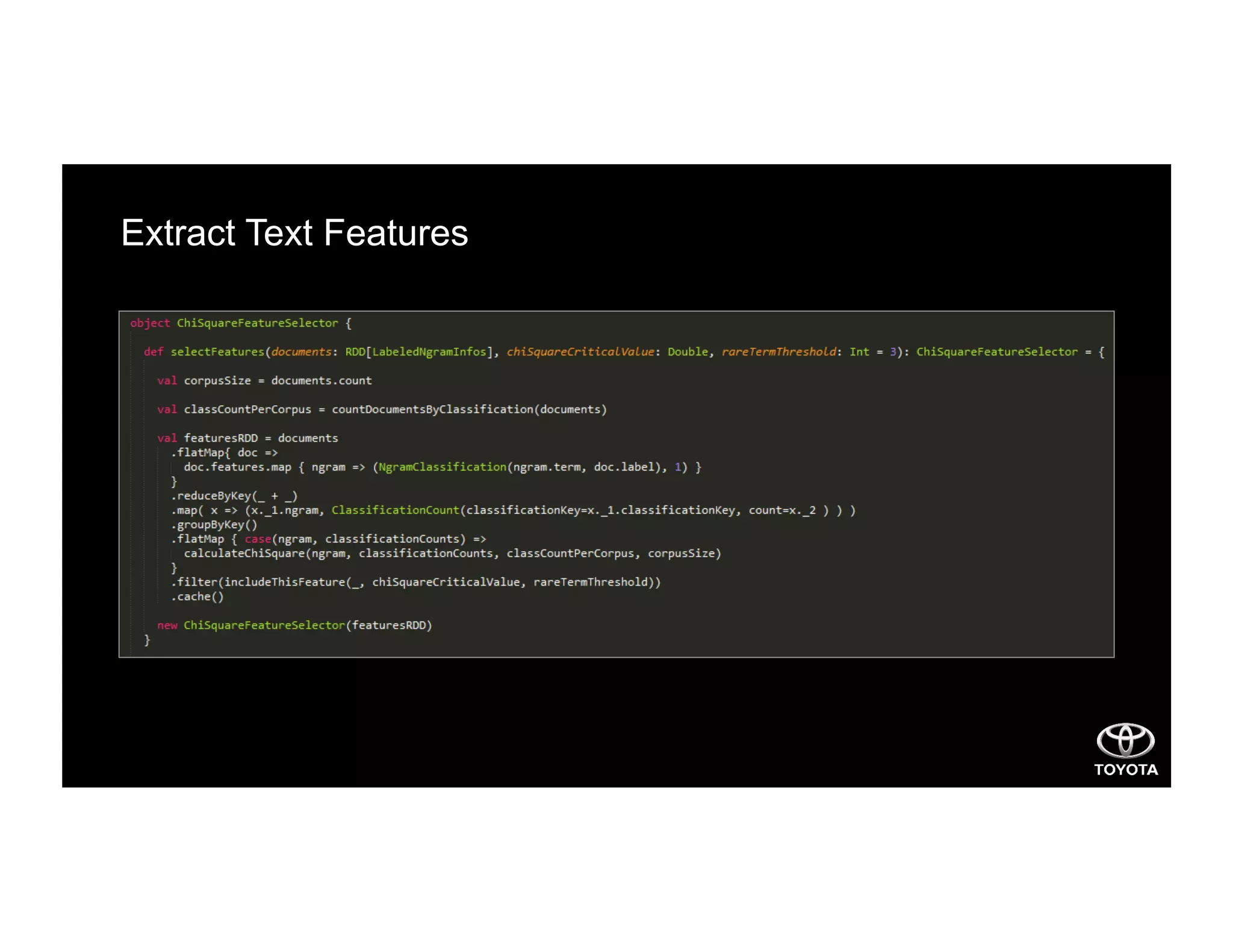 Extract Text Features
 