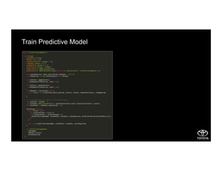 Train Predictive Model
 