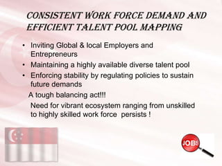 Consistent work force demand and
 efficient talent pool mapping
• Inviting Global & local Employers and
  Entrepreneurs
• ...