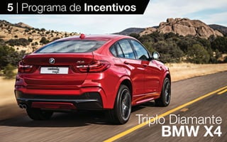 20
5 | Programa de Incentivos
Triplo Diamante
BMW X4
 