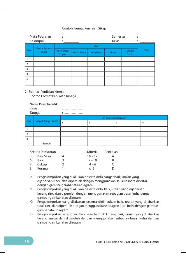 Format Penilaian Ujian Praktek Prakarya Siswapelajar Com