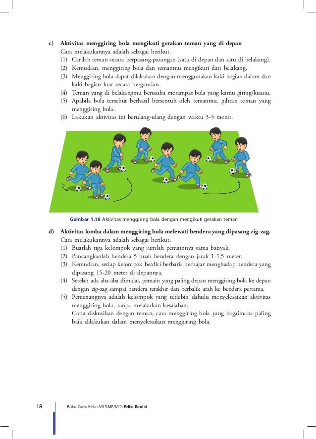 Buku Guru Pjok Kelas Vii Smp Kurikulum 2013