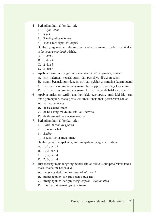 Materi PAI SMP kelas 7