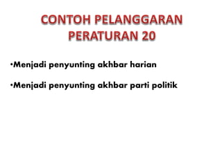 •Menjadi penyunting akhbar harian
•Menjadi penyunting akhbar parti politik
 
