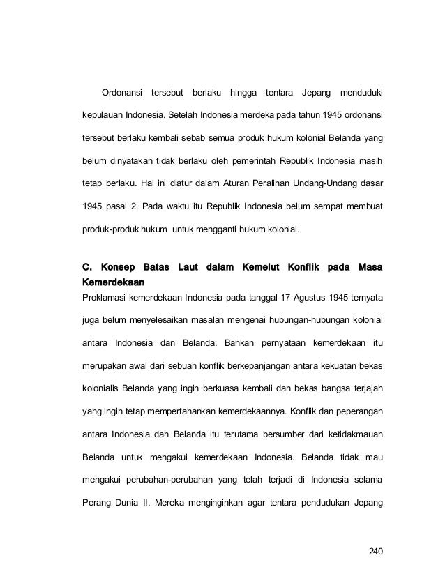 Makalah Batas Wilayah Laut Indonesia