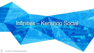Infinities – Kenshoo Social 
© 2014 Kenshoo, Inc. Confidential and Proprietary Information 1 
 