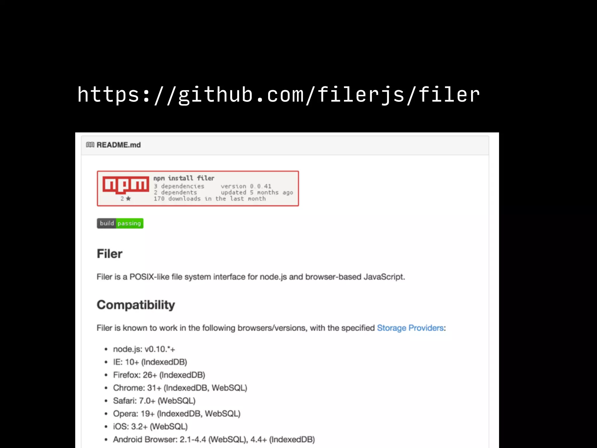 https://github.com/filerjs/filer
 