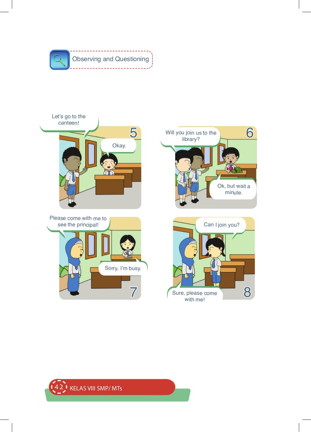 Buku bahasa Inggris kelas 8 "When English Rings a Bell
