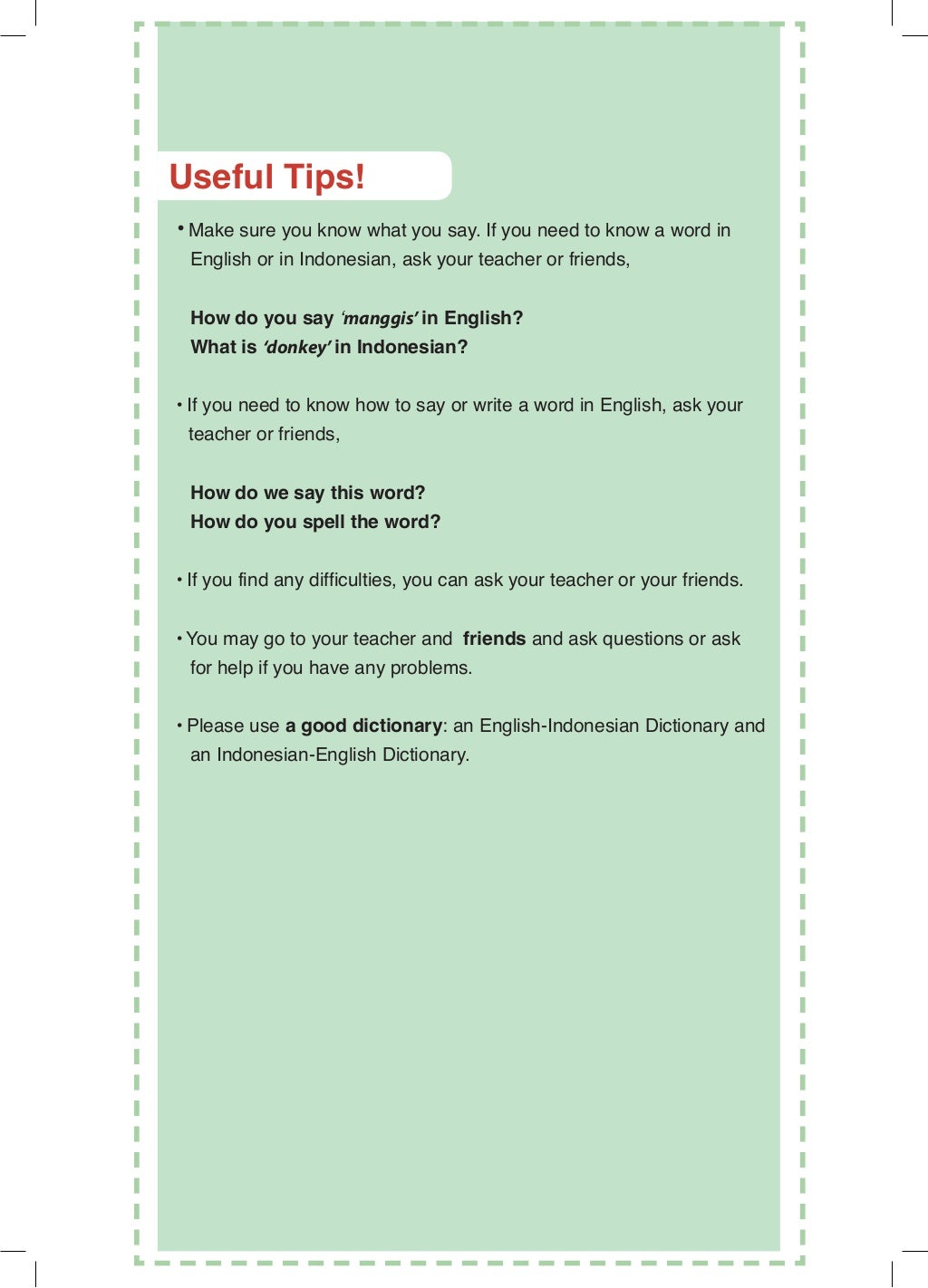 Buku bahasa Inggris kelas 8 "When English Rings a Bell