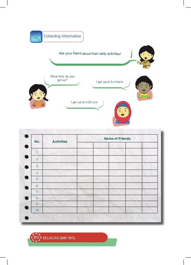 Buku bahasa Inggris kelas 8 &quot;When English Rings a Bell