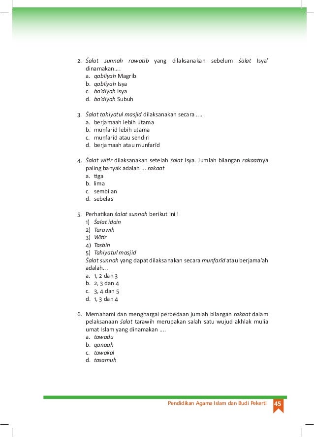 Buku Pendidikan Agama Islam Kelas 8 Kurikulum 2013