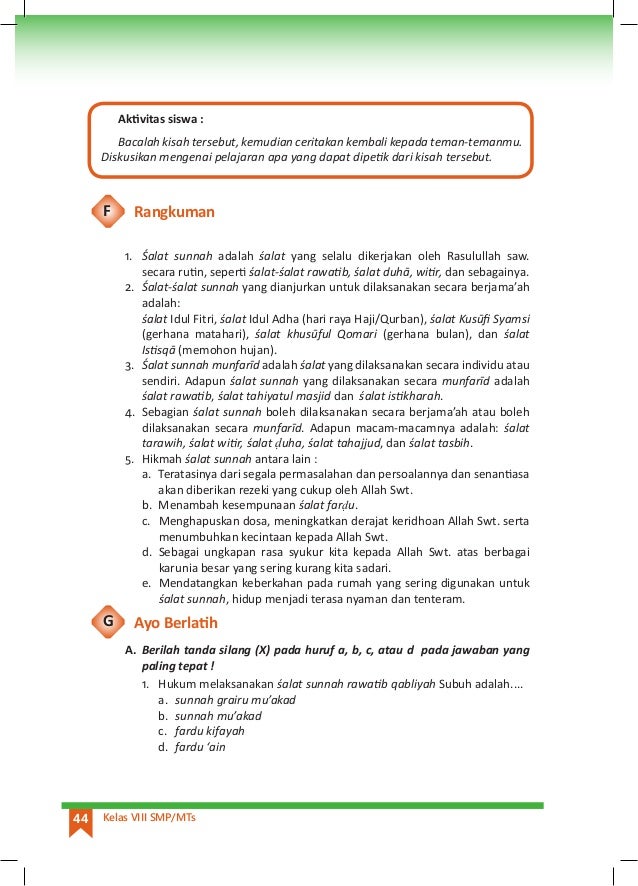 BUKU PELAJARAN PAI BUKU PELAJARAN PAI