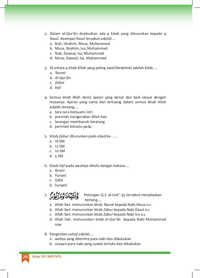 41+ Di antara empat kitab allah yang paling awal terdahulu adalah kitab information