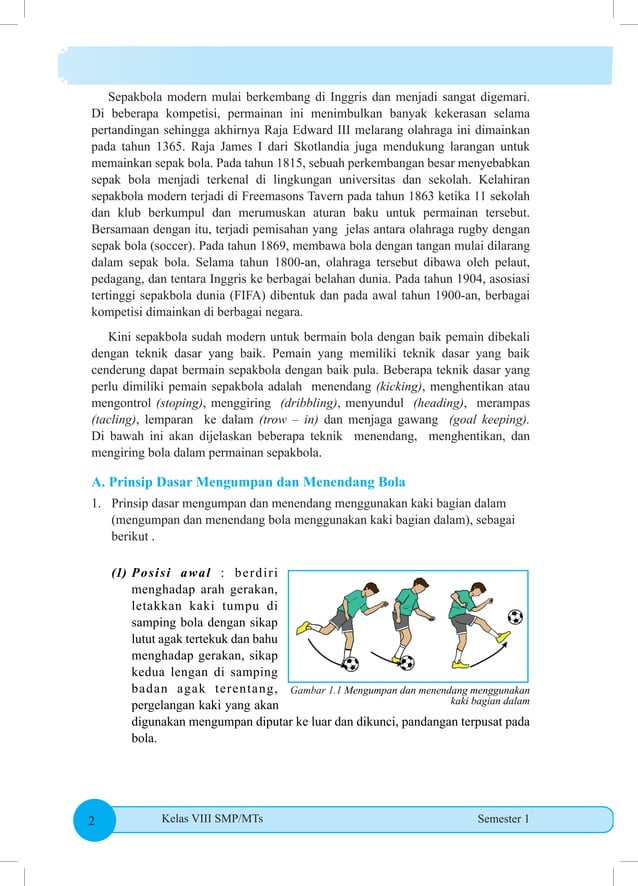 Buku Siswa PJOK Kelas VIII SMP Kurikulum 2013 PDF