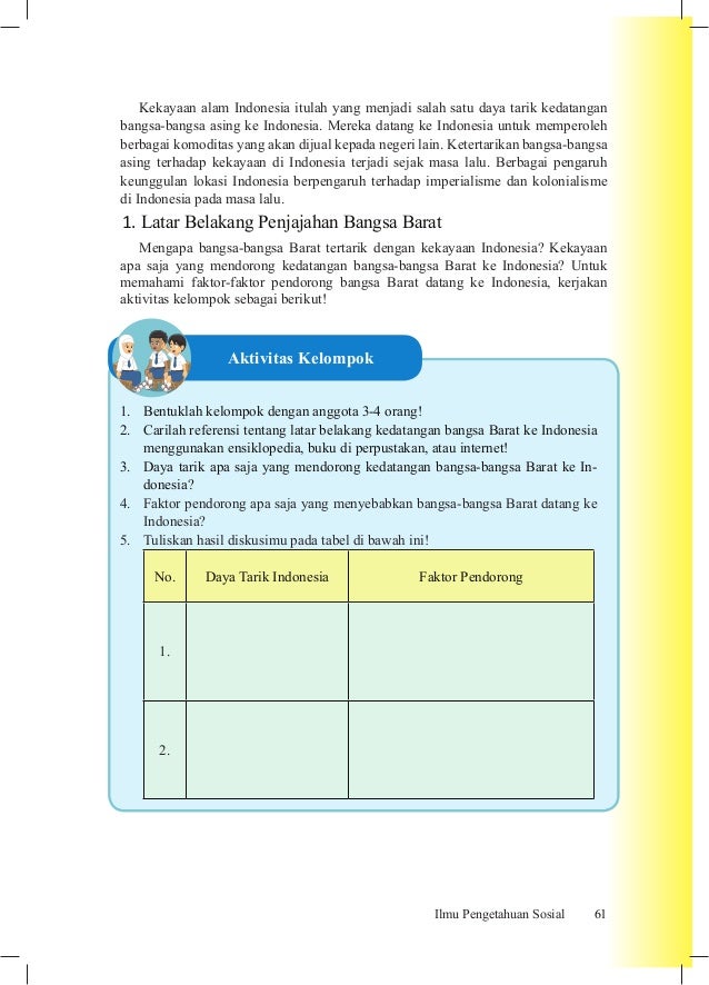 Buku Siswa Ips Kelas Viii Smp Kurikulum 2013