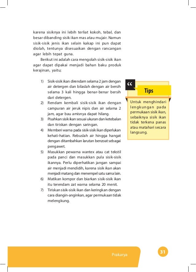 Buku Siswa Prakarya Kelas Viii Smp Kurikulum 2013